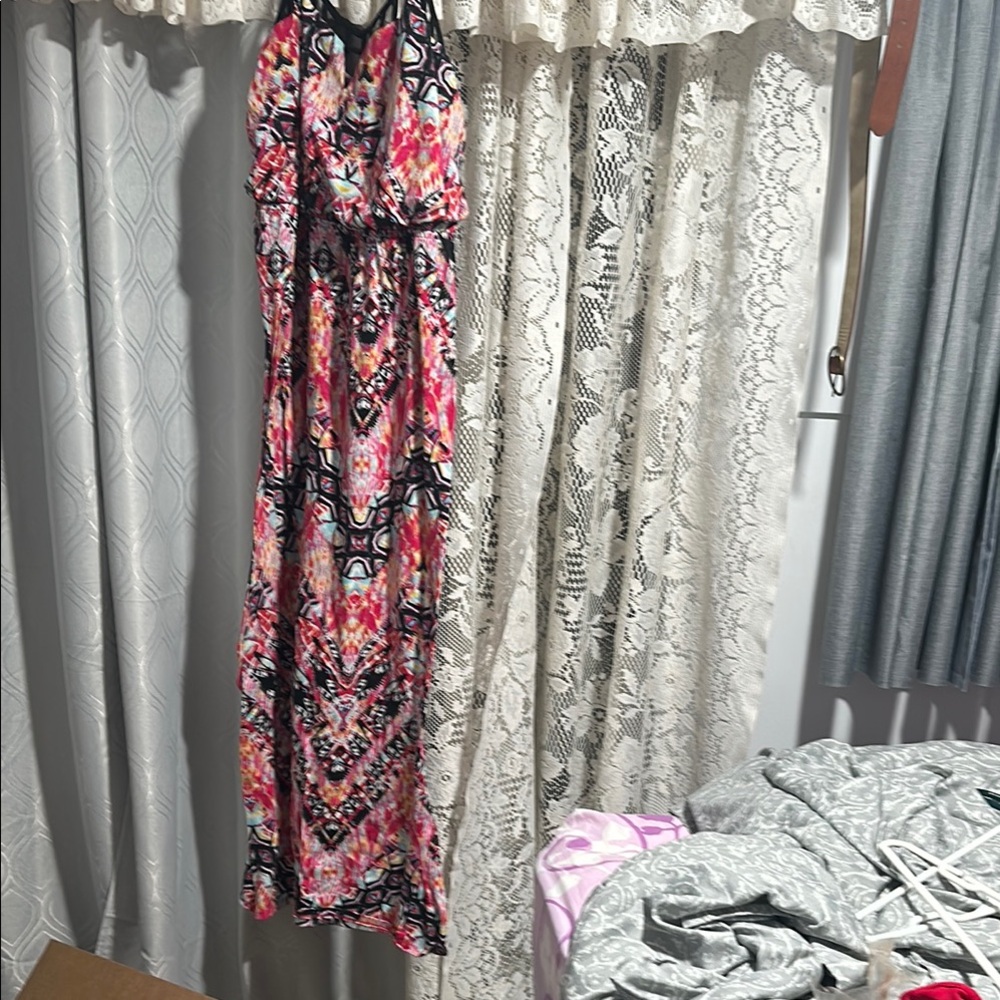 Self Esteem Multicolor Maxi Dress